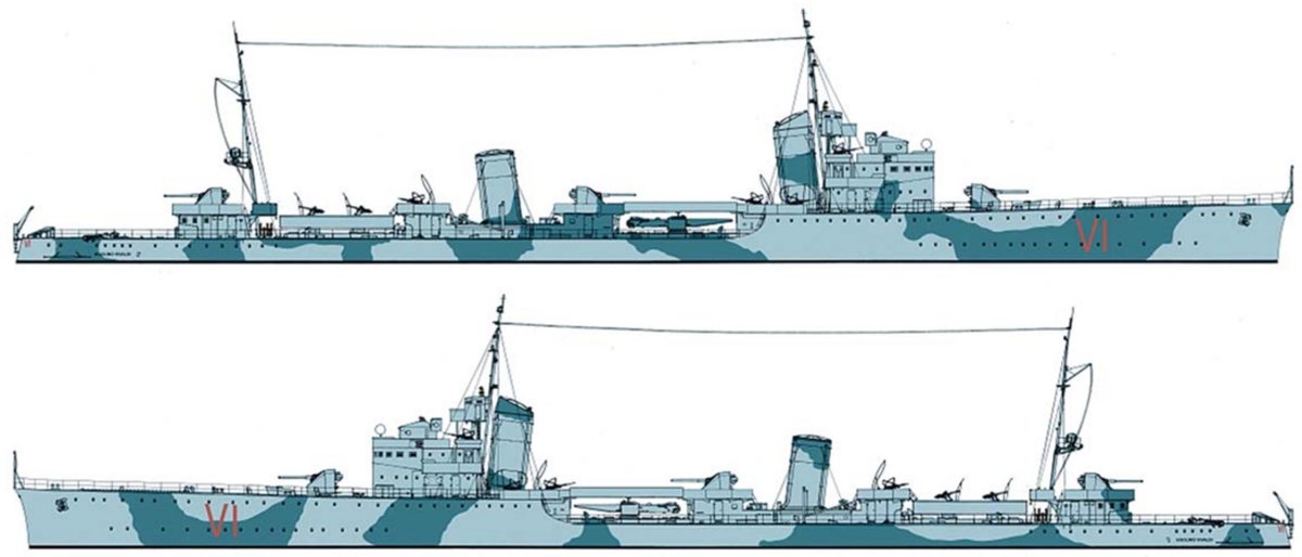 Эсминцы Италии второй мировой