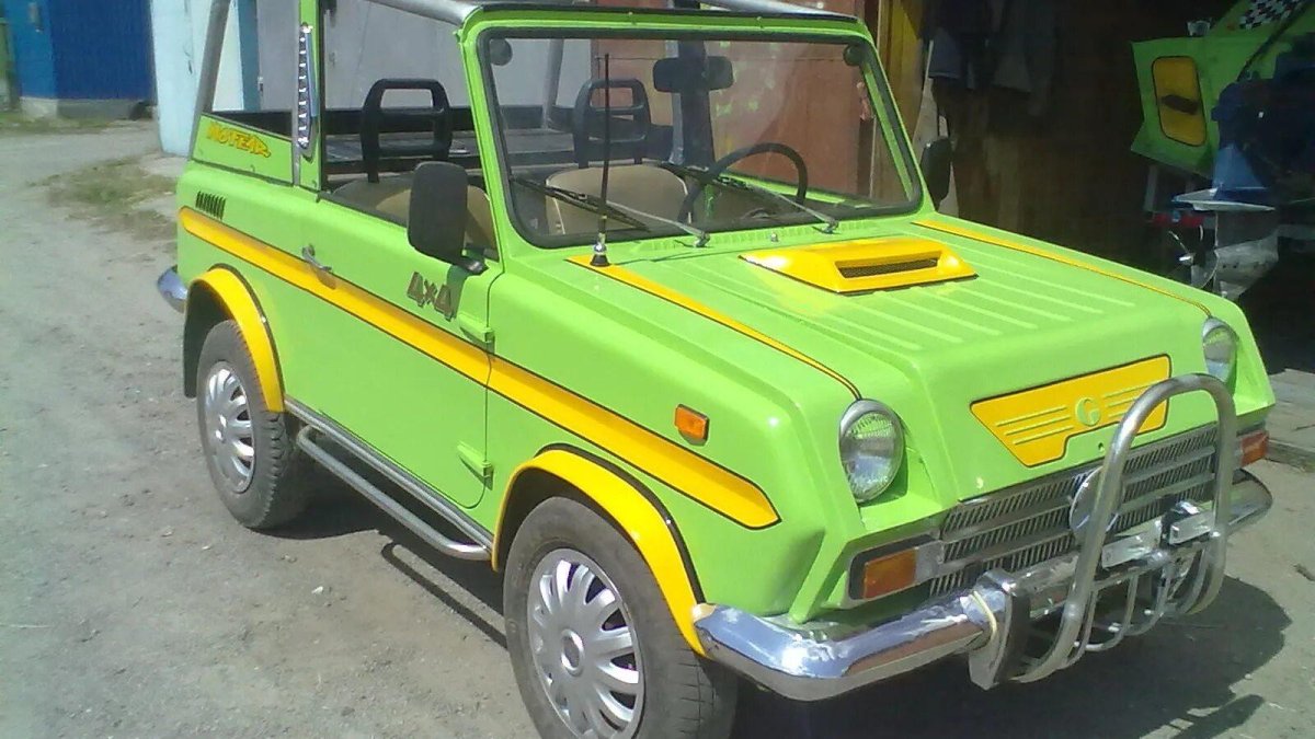 Автомобиль инвалидка СМЗ С-3д