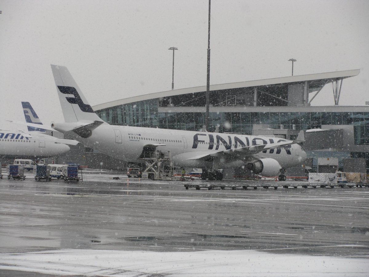 Finnair аэропорт Хельсинки