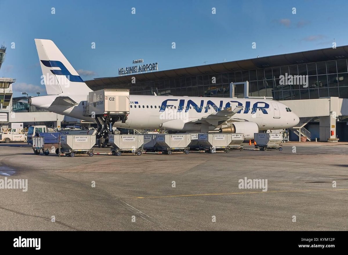 Finnair в аэропорту Нарита