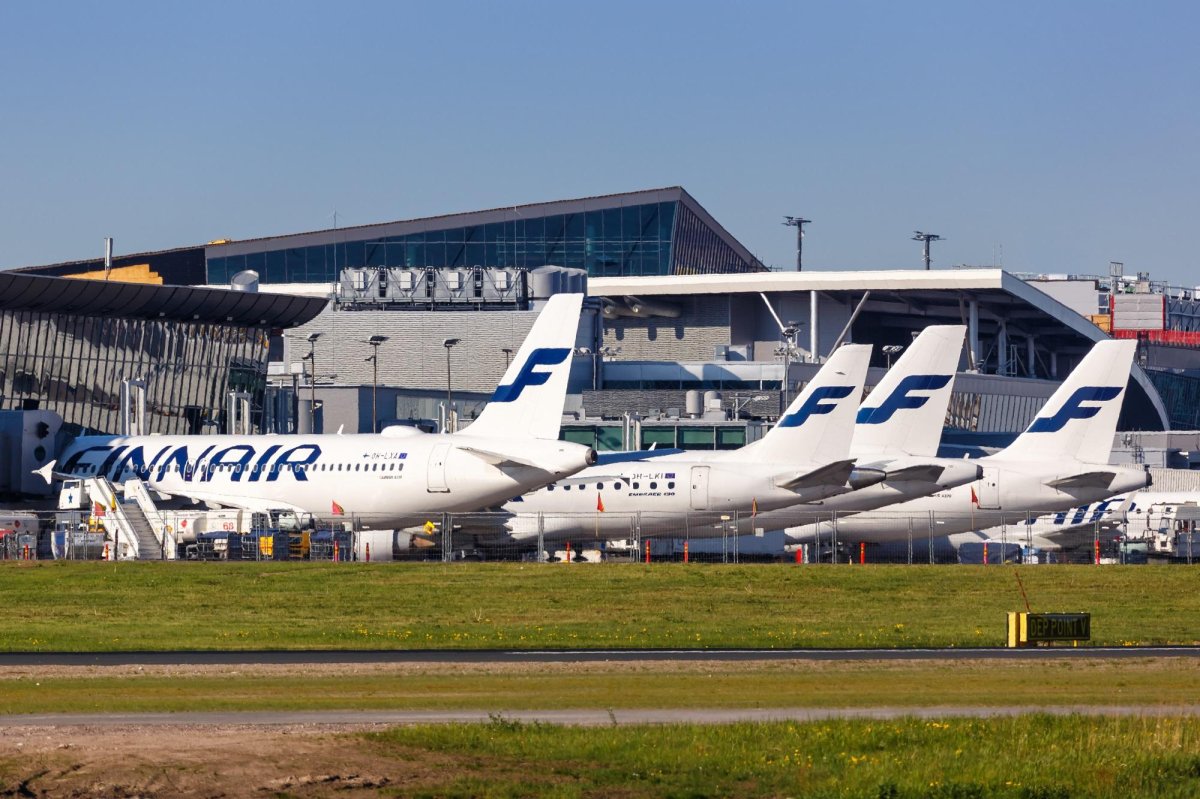 Самолет Finnair