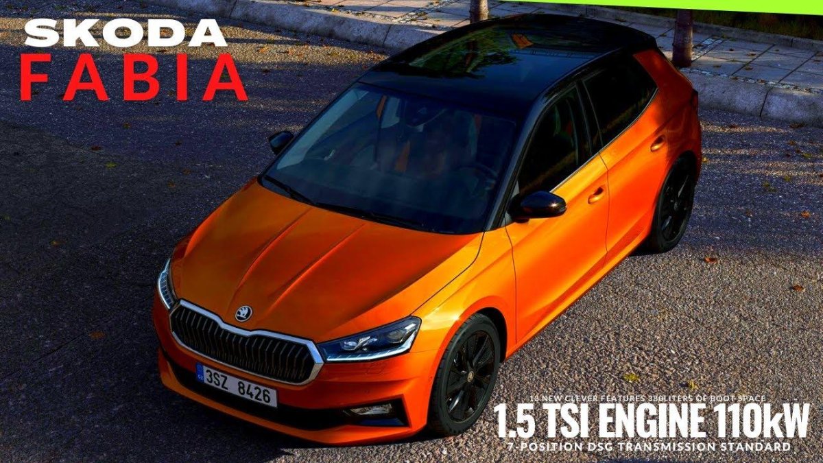 Новая Шкода Фабия 2022