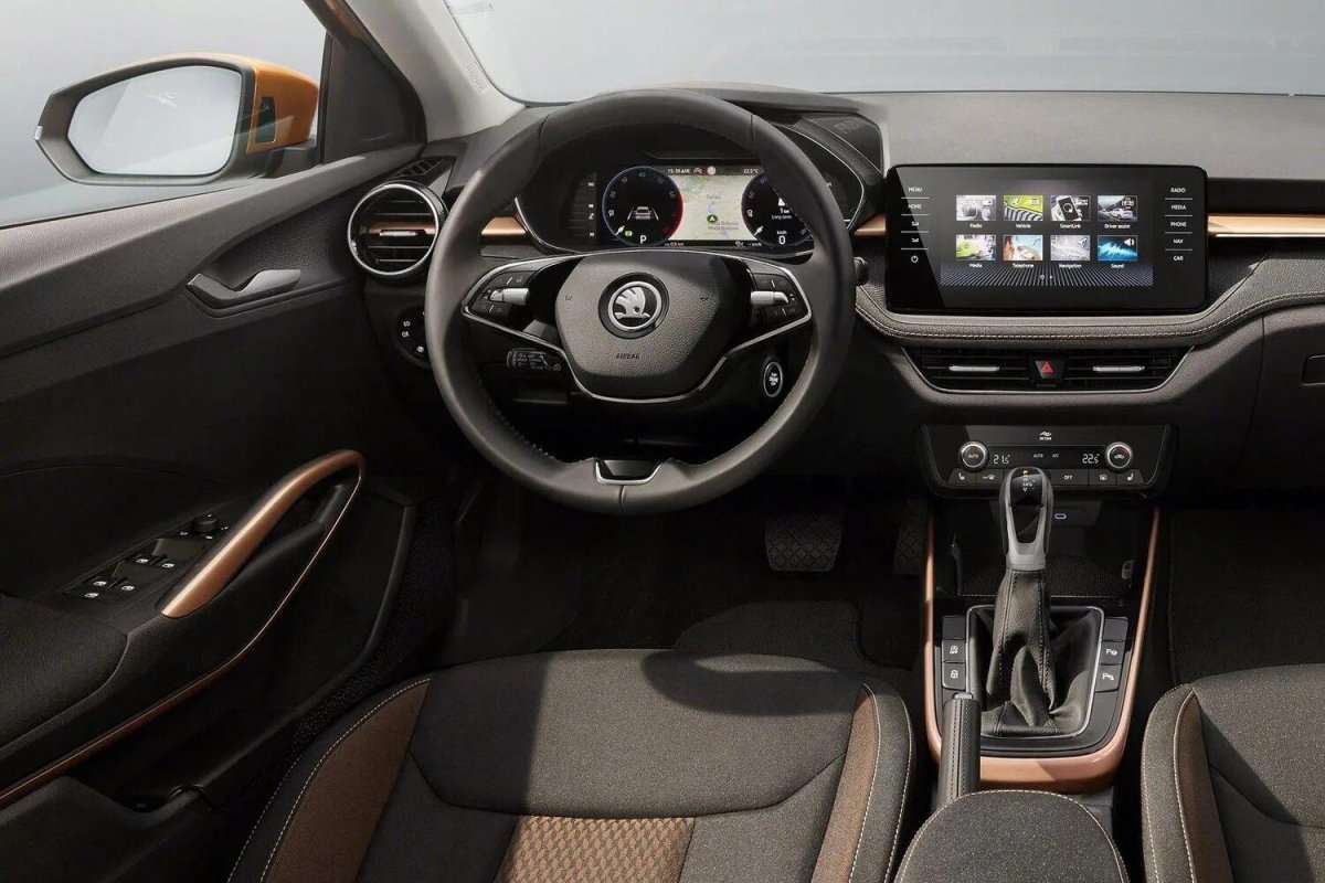 Новая Шкода Фабия 2022