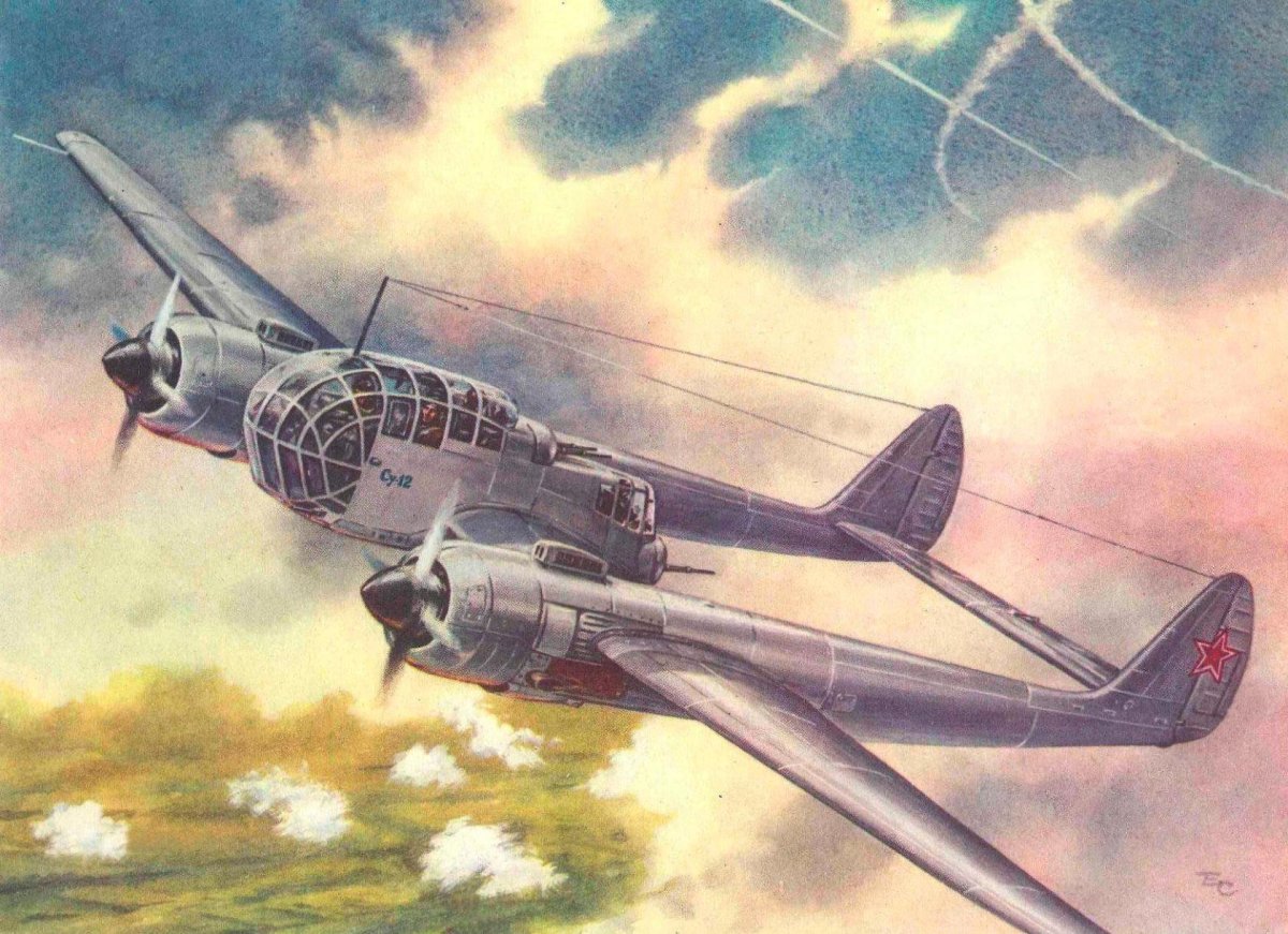 Разведчик-корректировщик Су-12