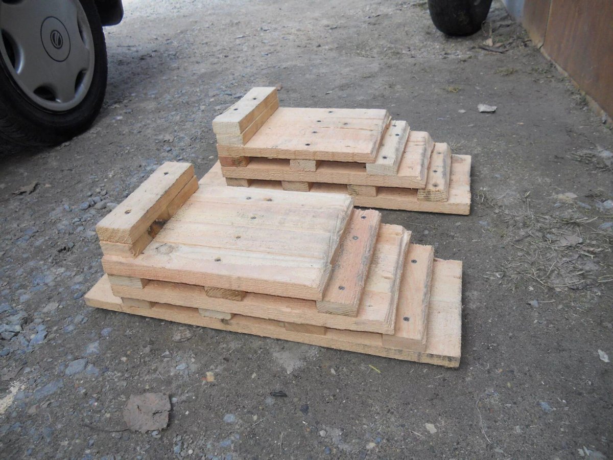 Деревянная мини эстакада