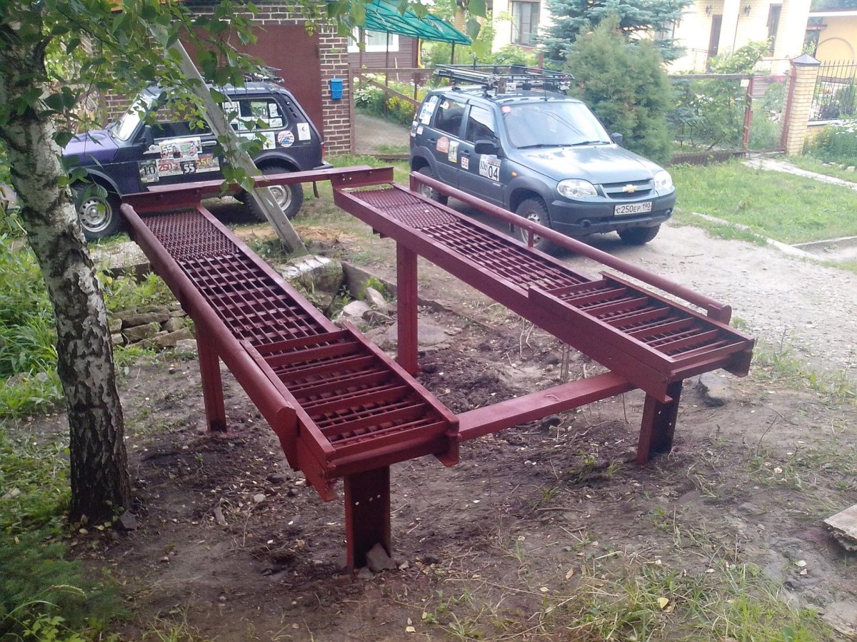 Универсальная разборная эстакада УРЭ-300ал