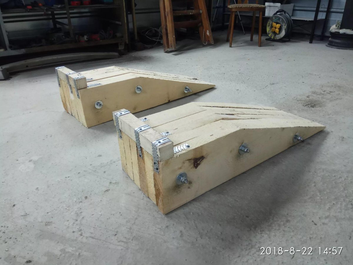 Разборная Гаражная эстакада