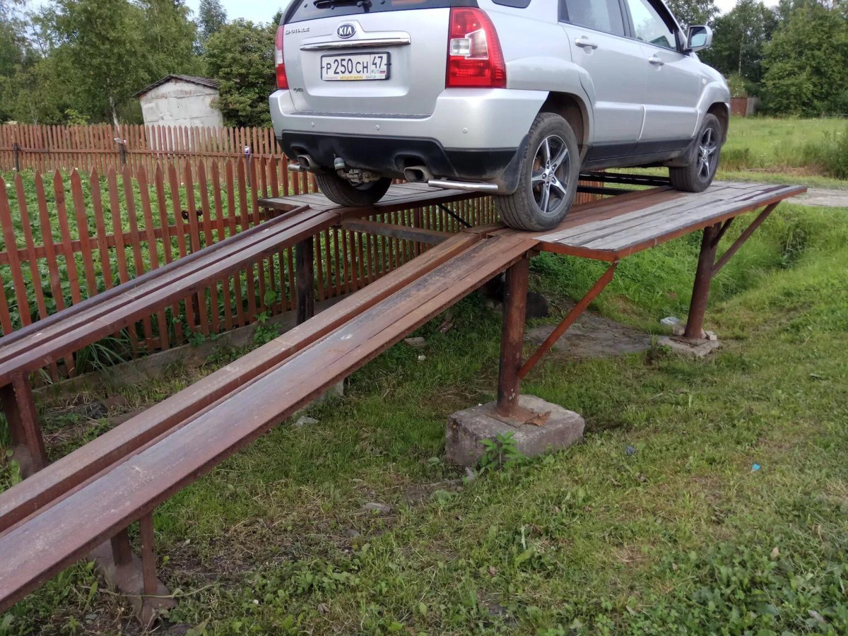 Универсальная разборная эстакада УРЭ-300ал