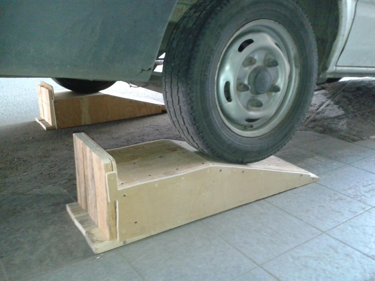 Мини эстакада домкратная