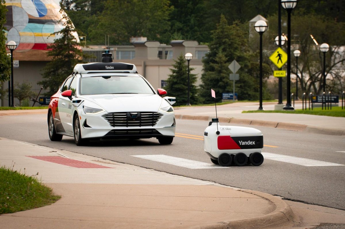 Беспилотное такси в Ясенево