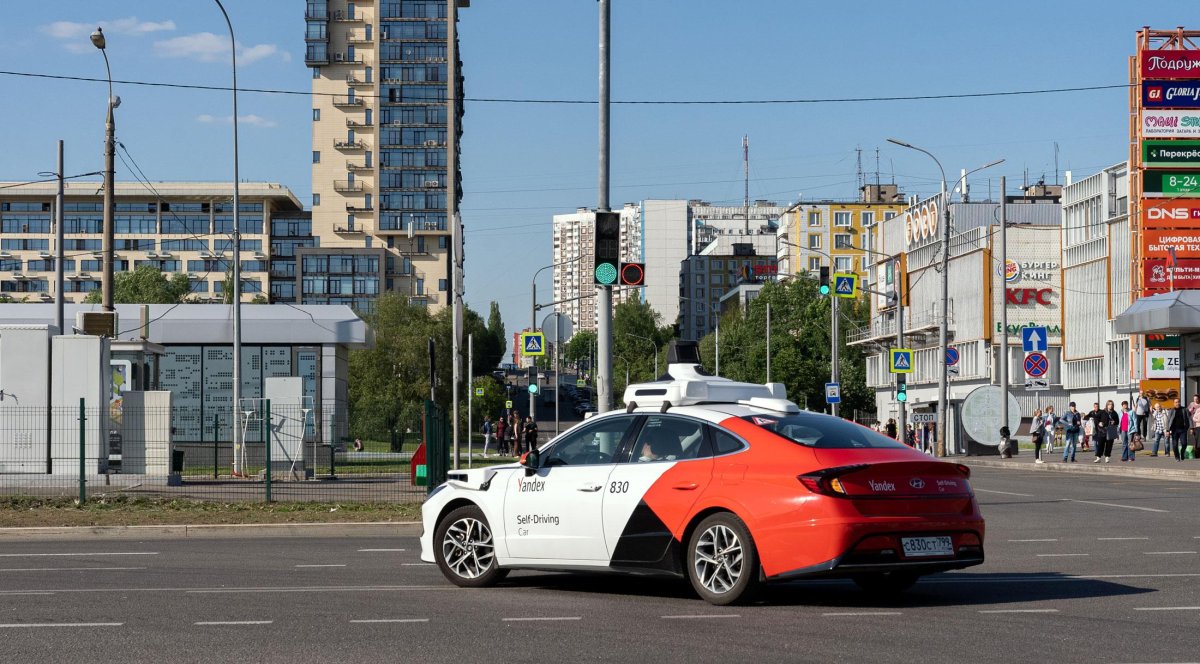 Беспилотные автомобили в Москве
