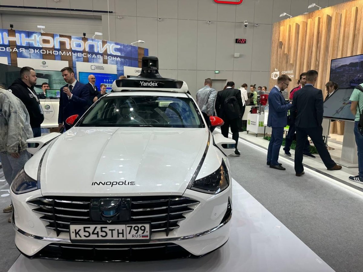 Беспилотное такси в Москве