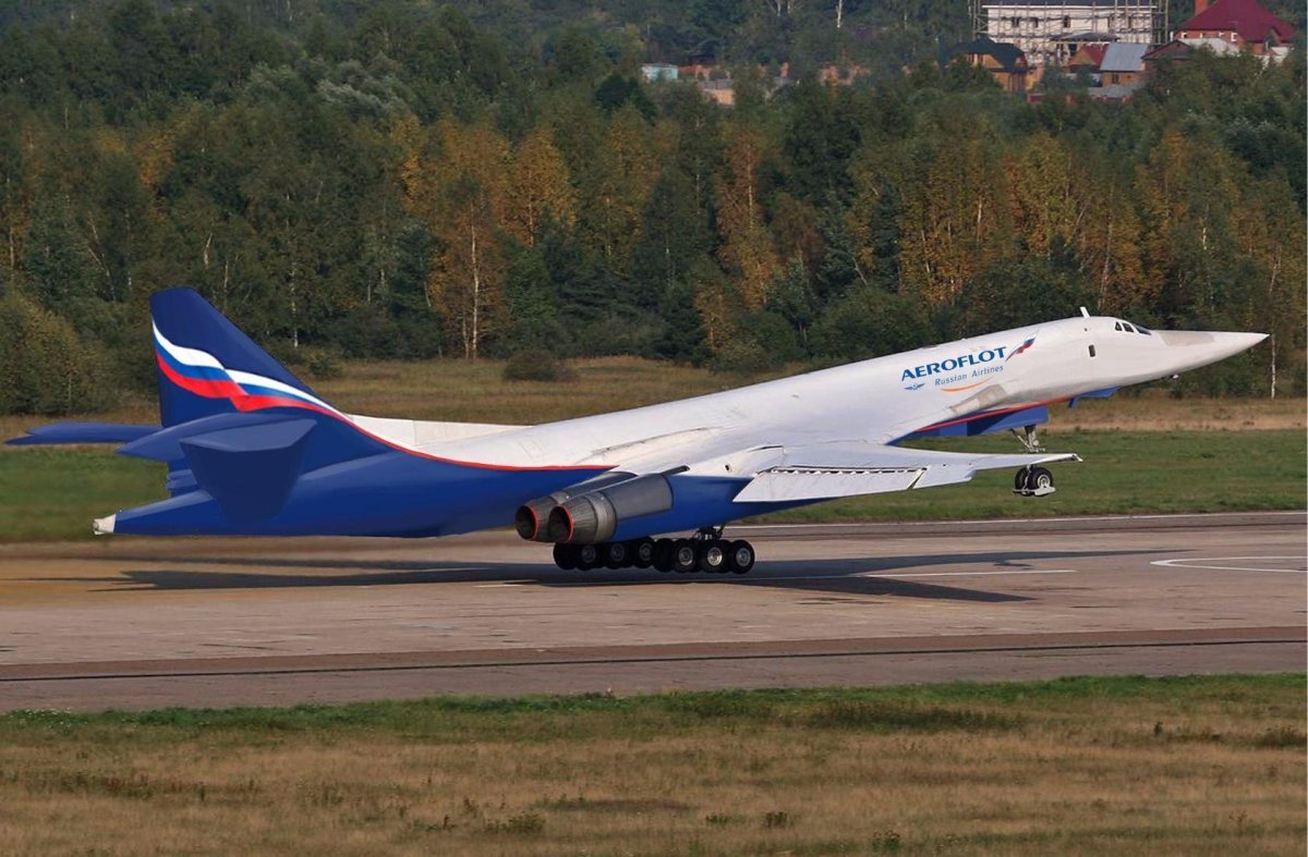 Сверхзвуковой пассажирский самолет ту 160