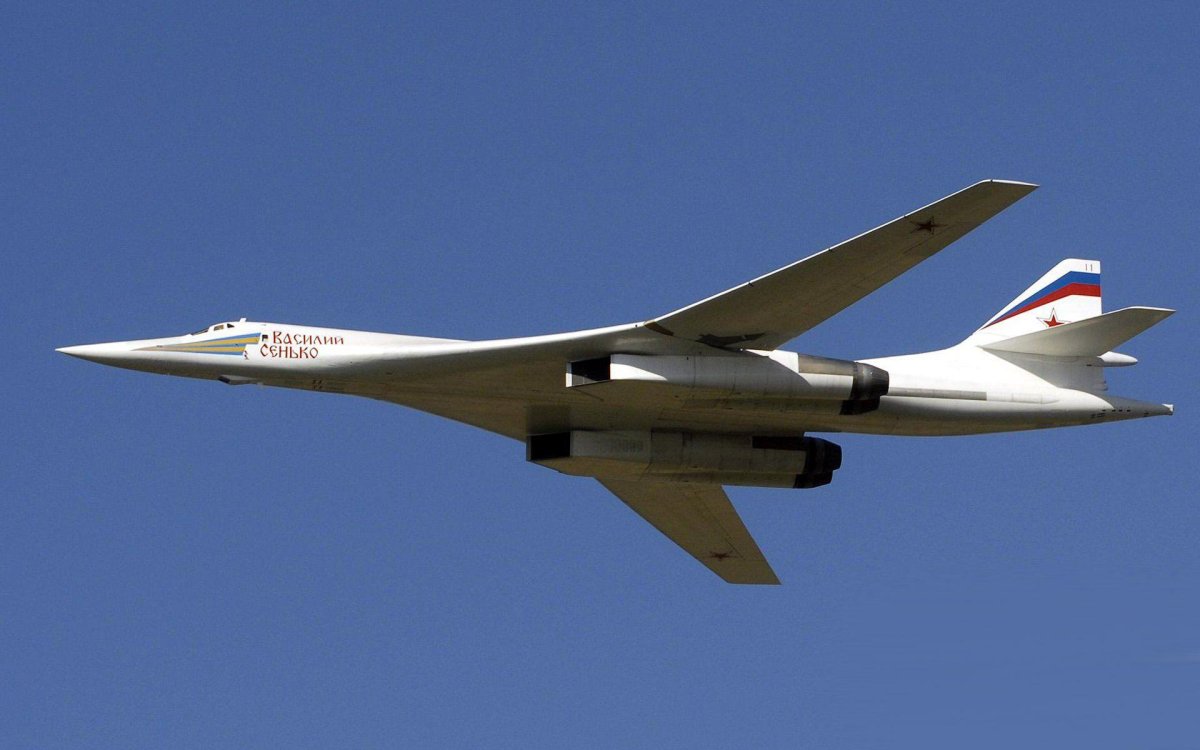 Бомбардировщик белый лебедь ту 160