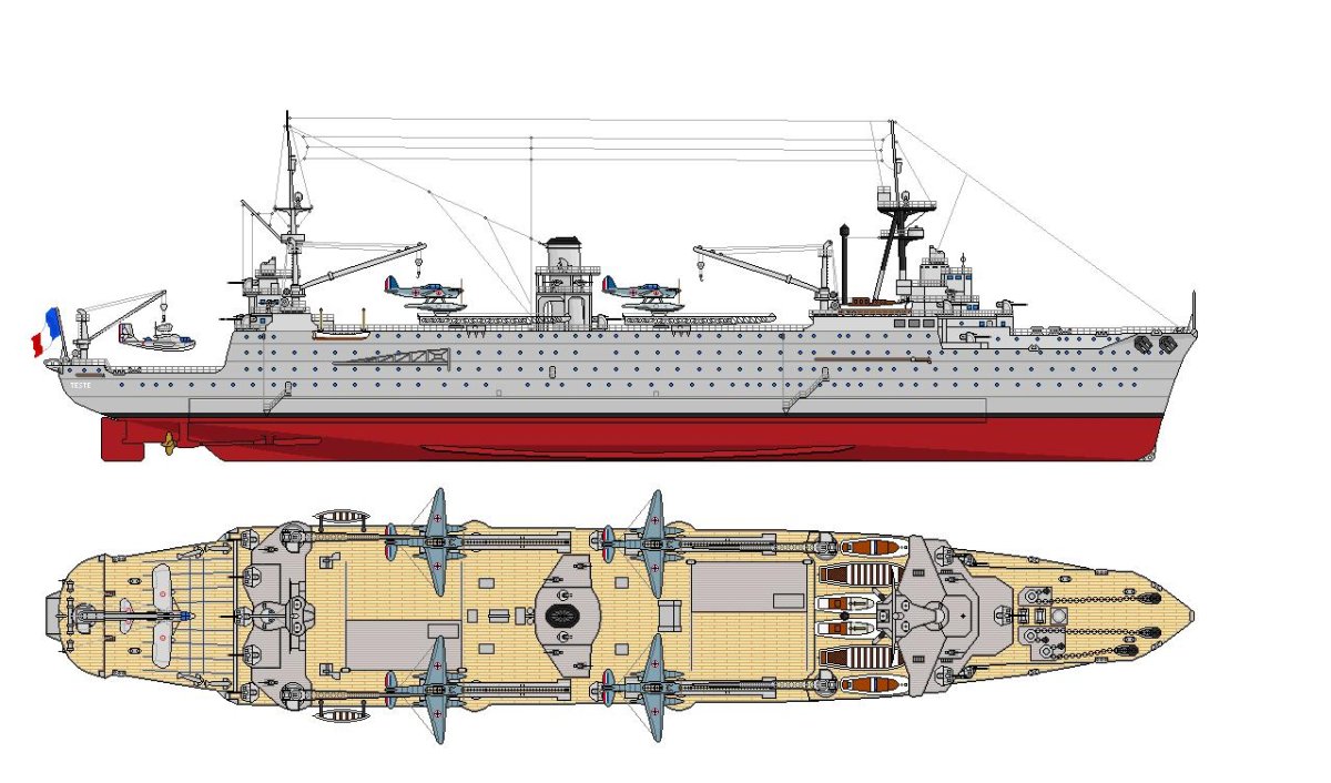 Commandant teste авианосец