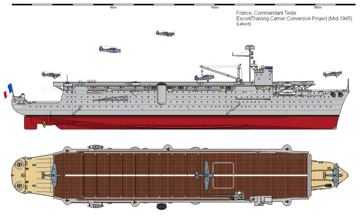 Commandant teste гидроавианосец