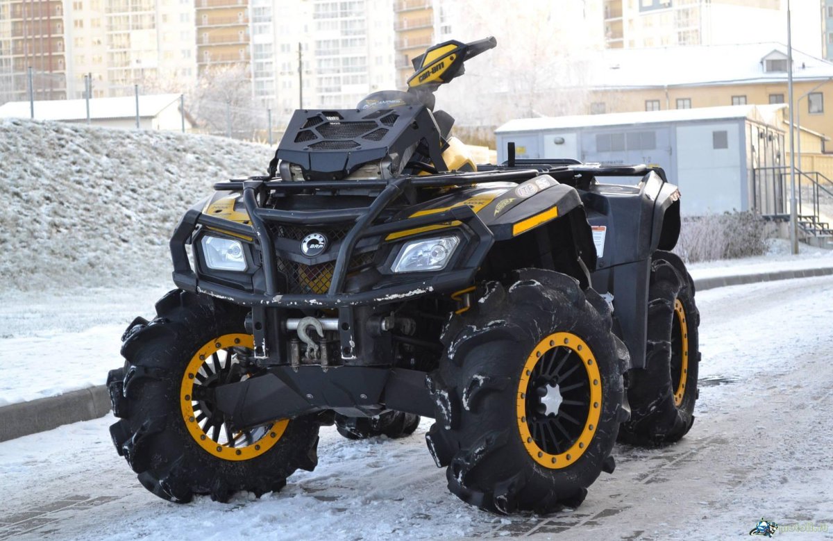 Мощный квадроцикл