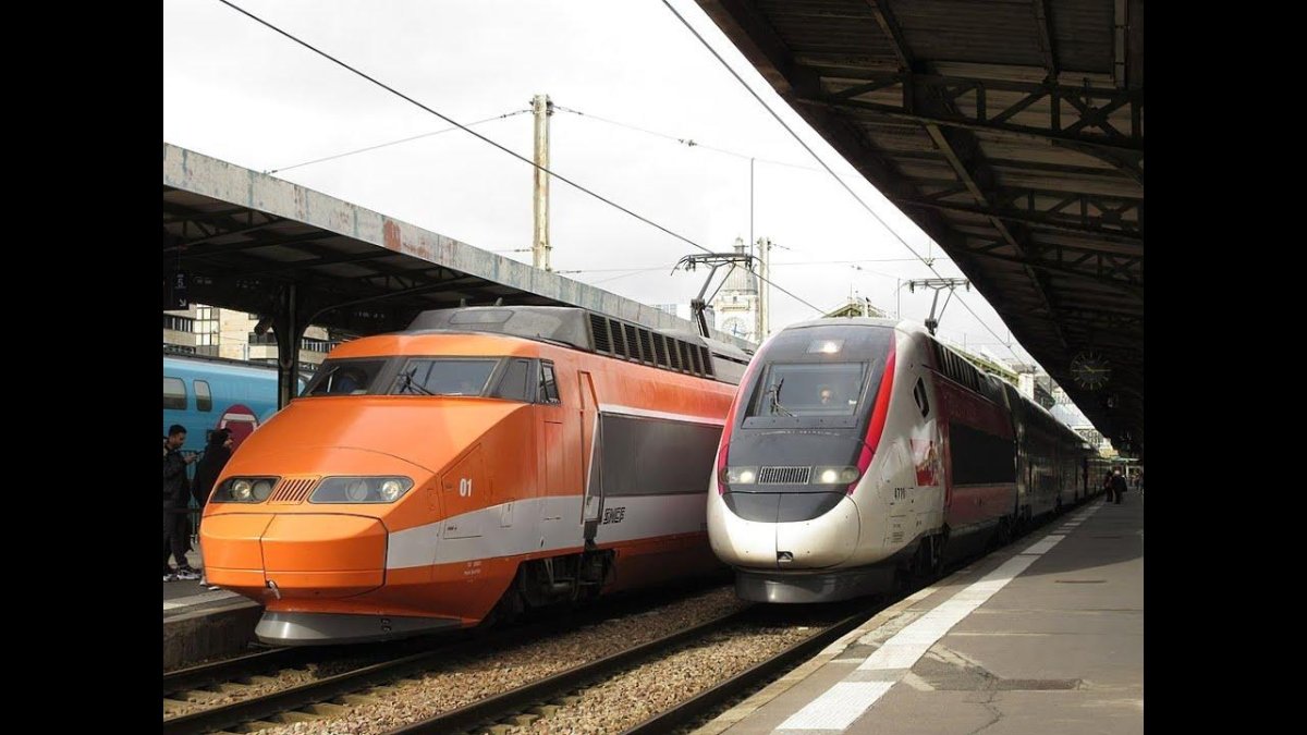 Французские скоростные поезда TGV