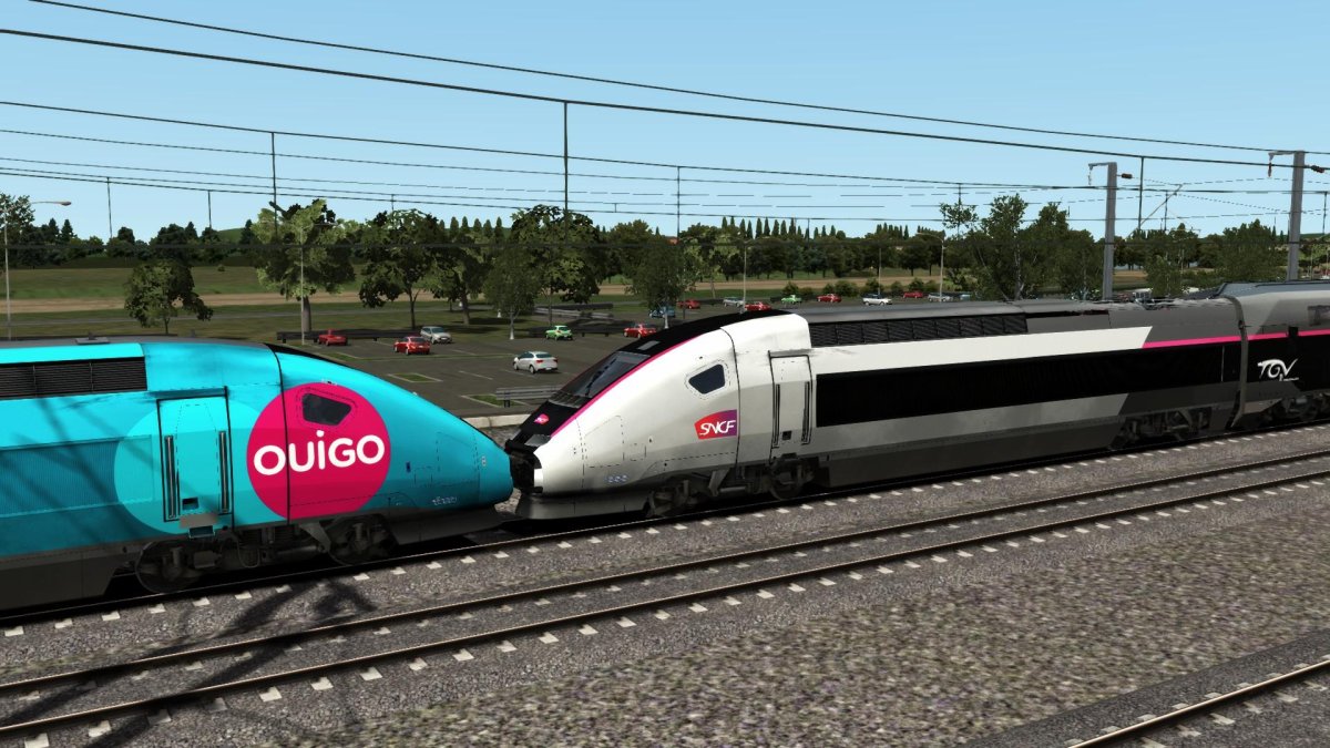 Поезд пассажирский соединенный