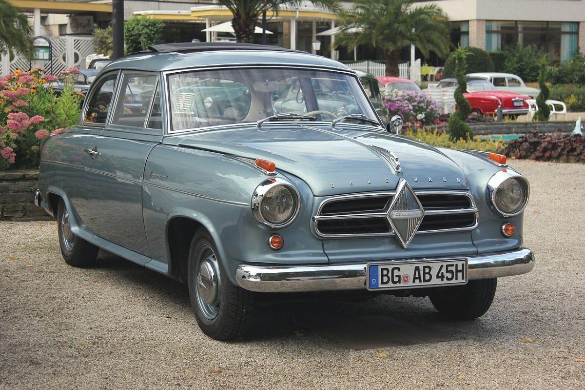 1957 Borgward Hansa Coupe.