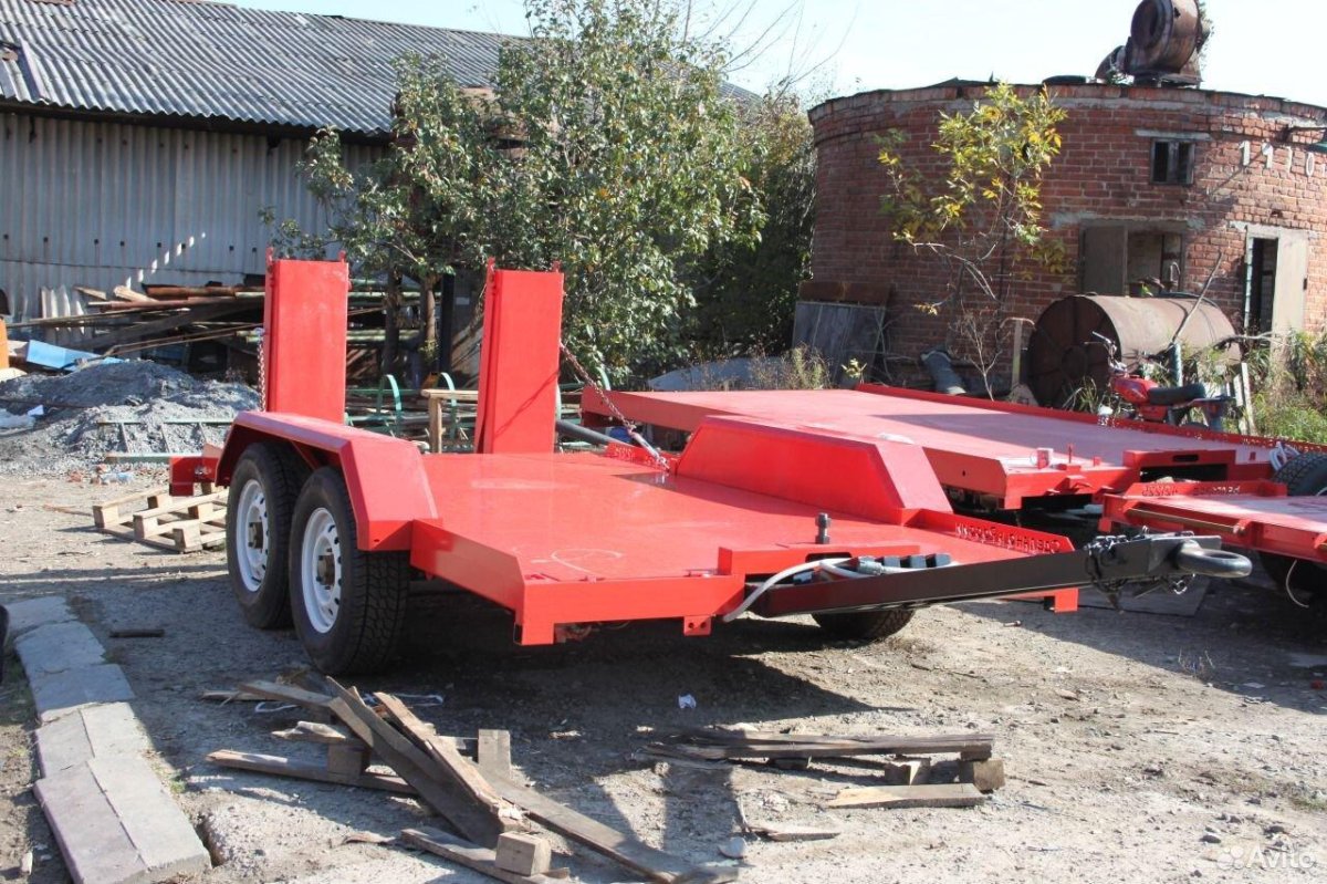 Прицеп низкорамный модель 9835-20