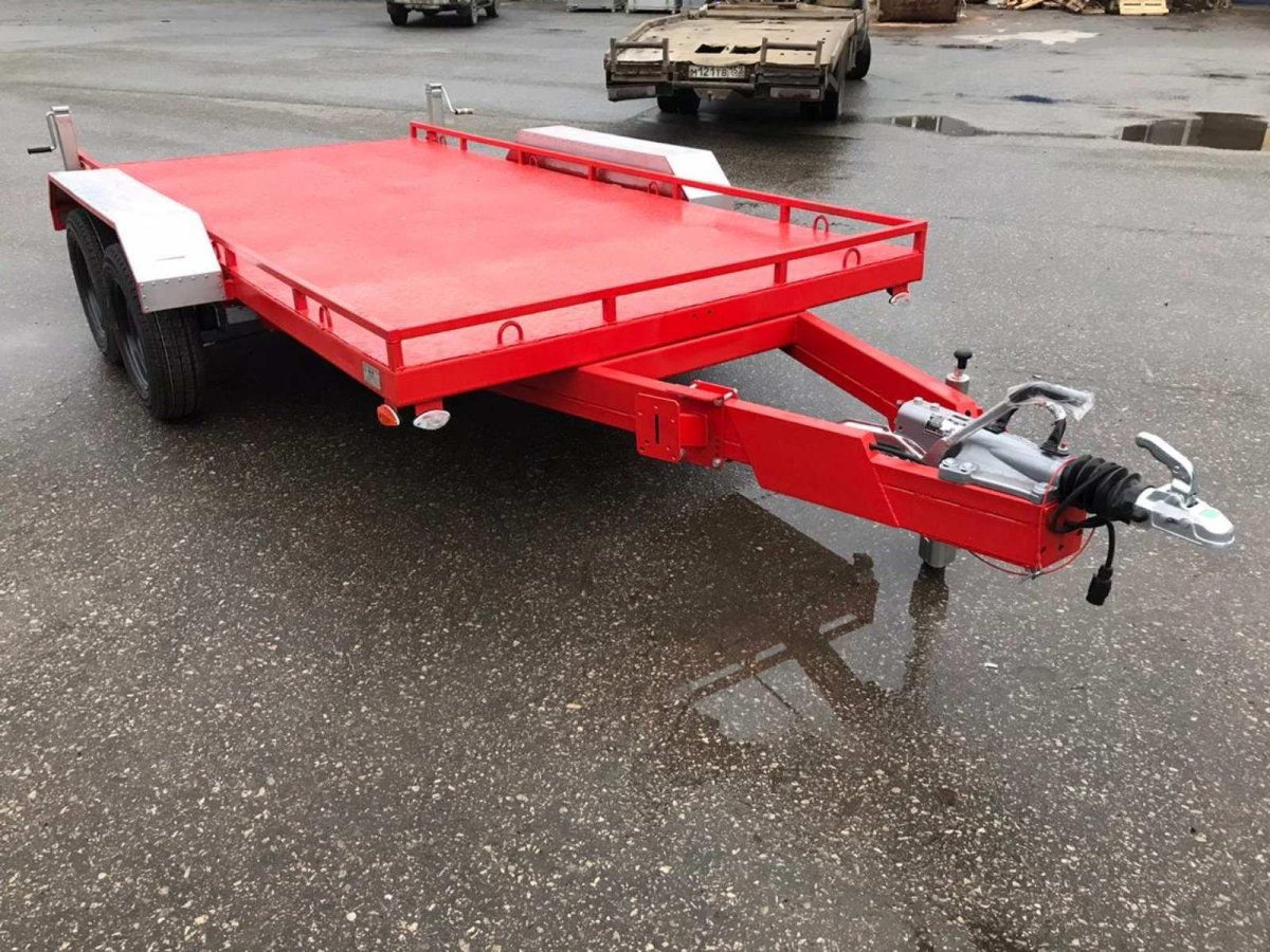 Прицеп для перевозки погрузчика массой до 5 тонн