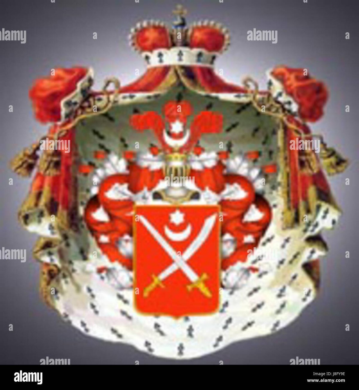 Герб князей Кудашевых