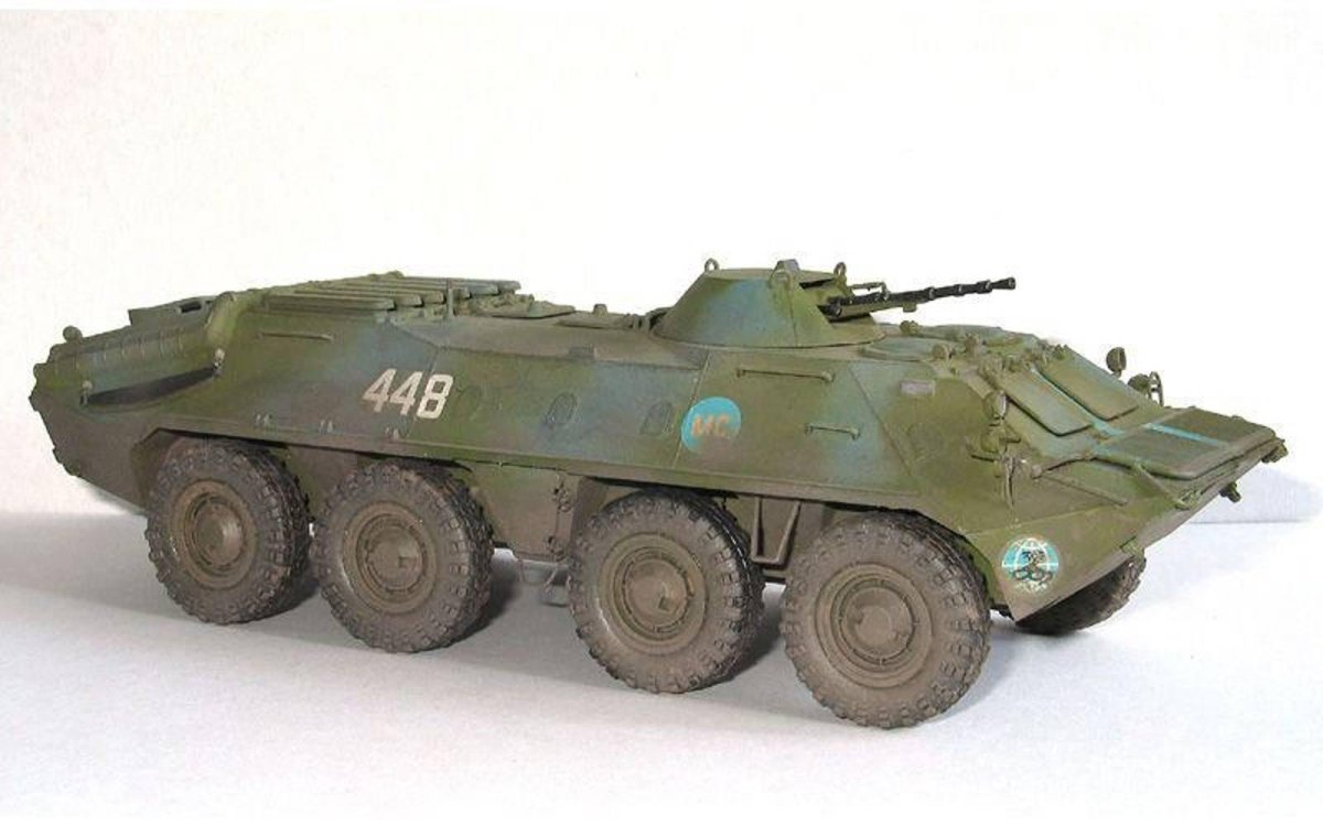 БТР 80 модель звезда