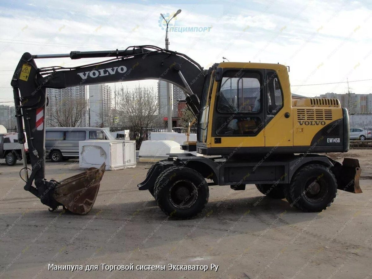 Экскаватор Volvo ew145b
