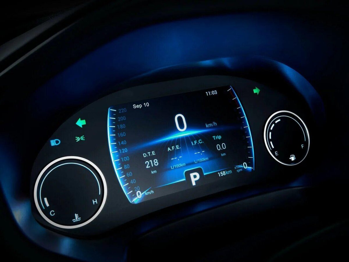 Chery Tiggo 4 приборная панель