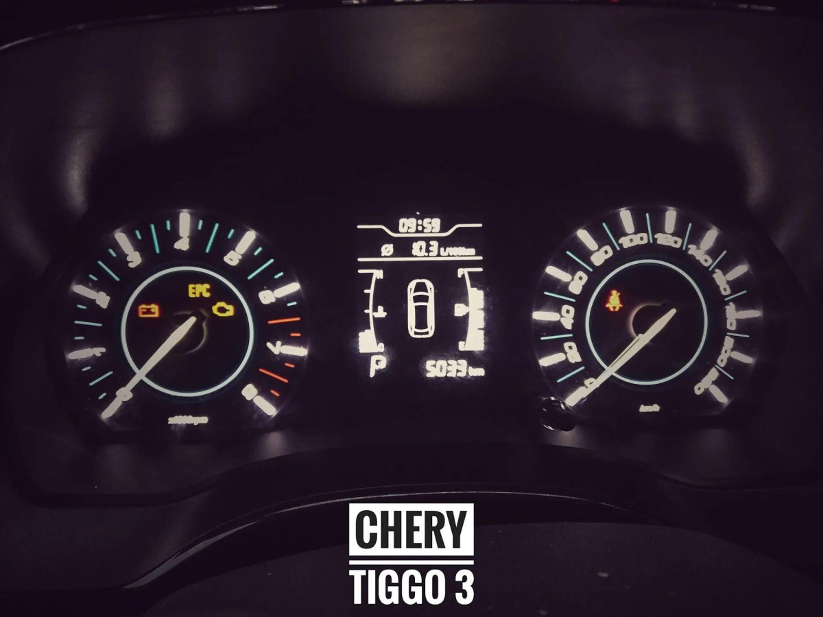 Значки приборной панели черри Тигго т11