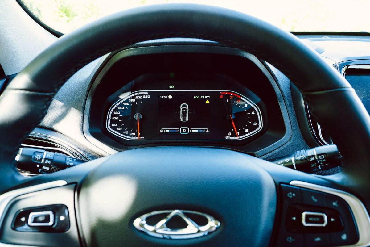 Chery Tiggo 7 Pro приборная панель