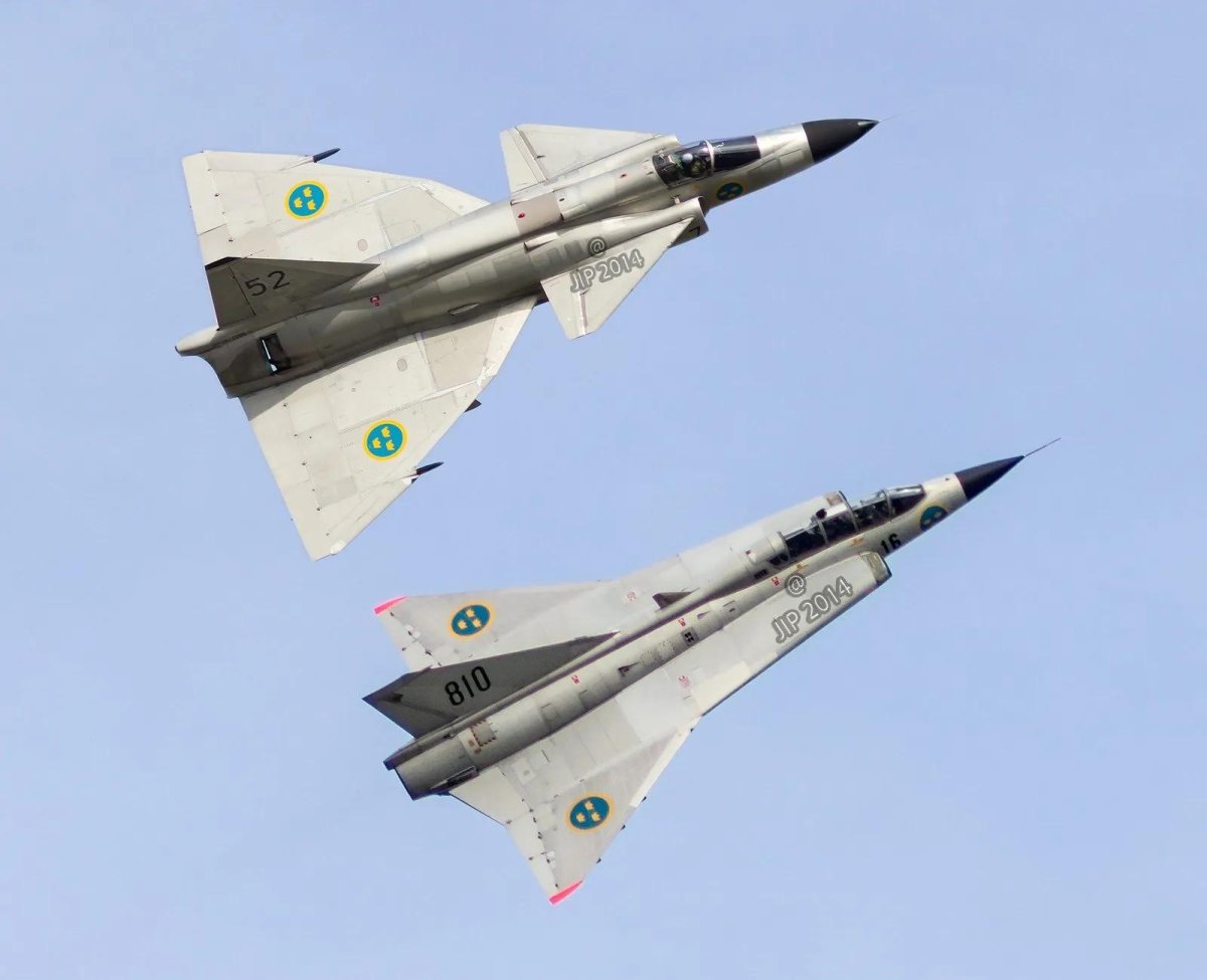 Истребитель Saab 35 Draken
