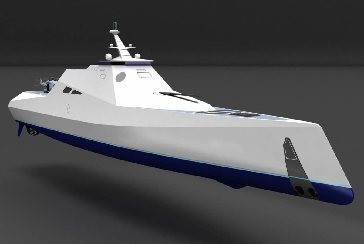 Корвет-тримаран «Русич-2400»