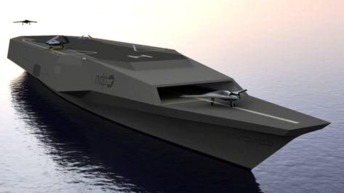 Десантный корабль стелс концепт