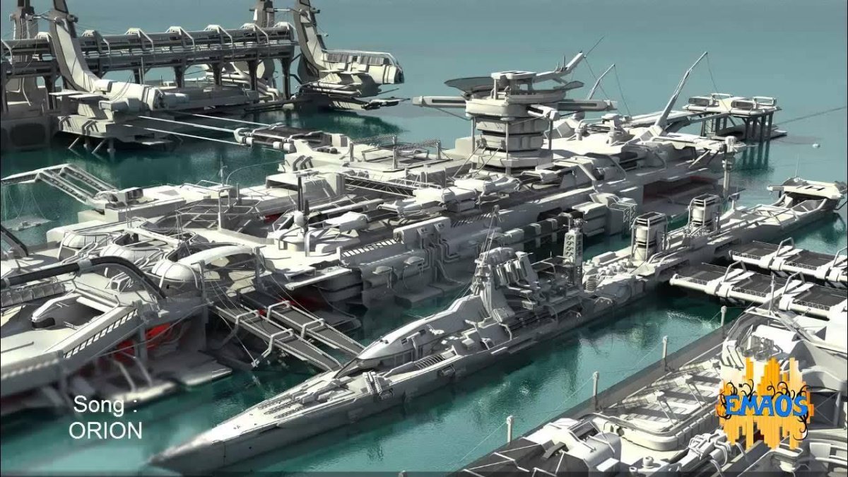 Линкор-авианосец будущего