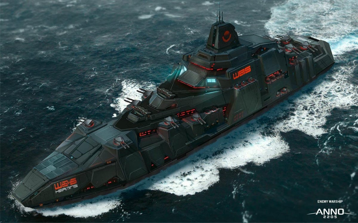 Анно 2205 корабли