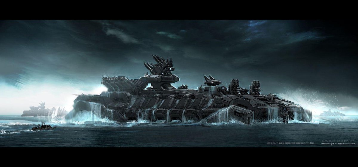 Battleship 2012 концепт арт