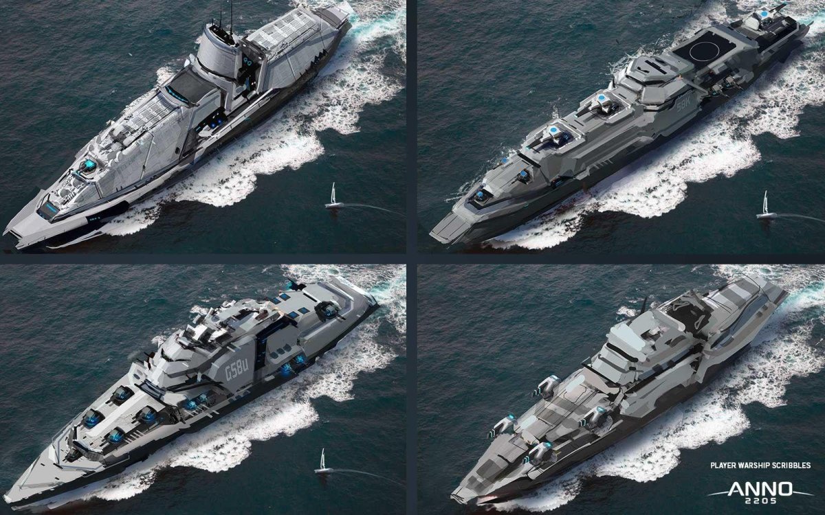 Анно 2205 космический корабль