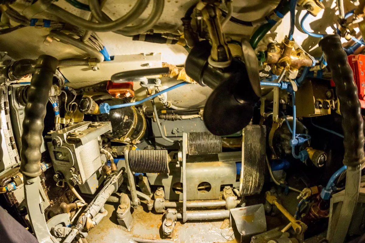 Танк т72 внутри