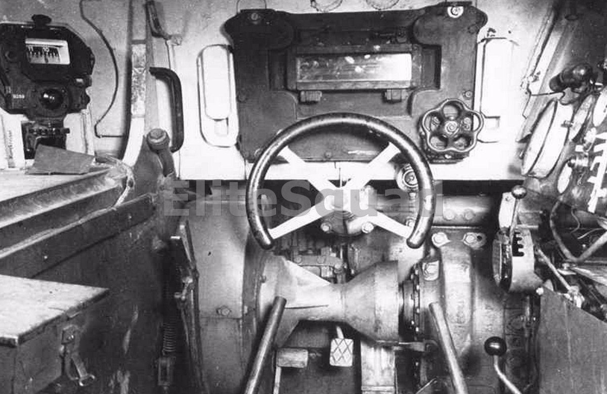 Смотровой прибор механика-водителя танка тигр