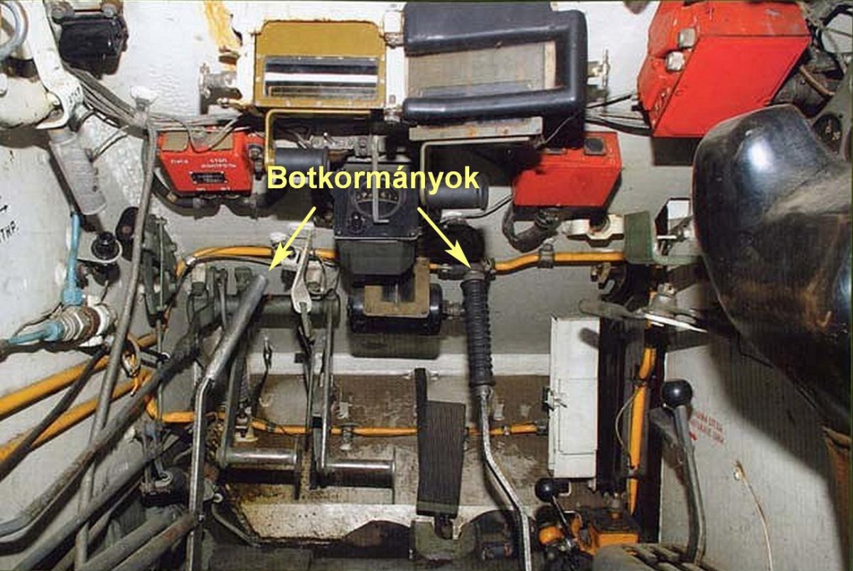 Панель управления танка т55
