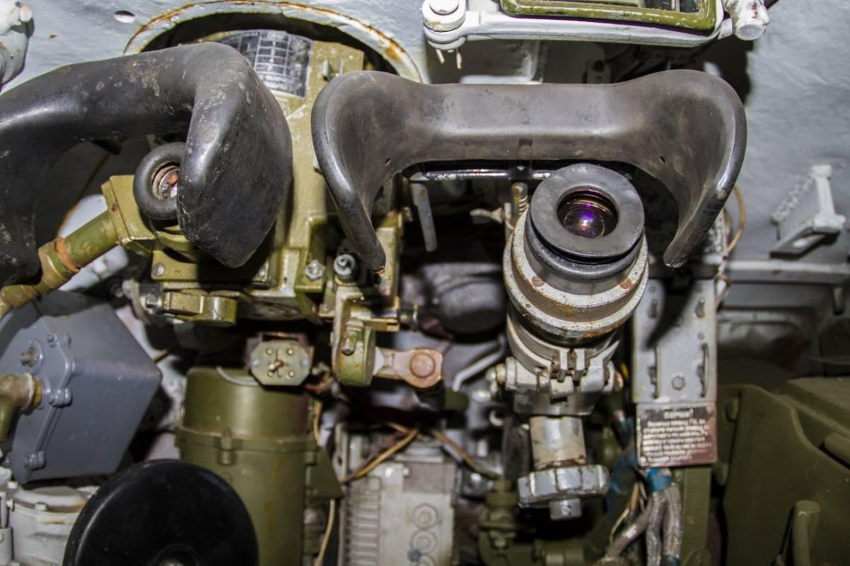 Танк т-62 внутри