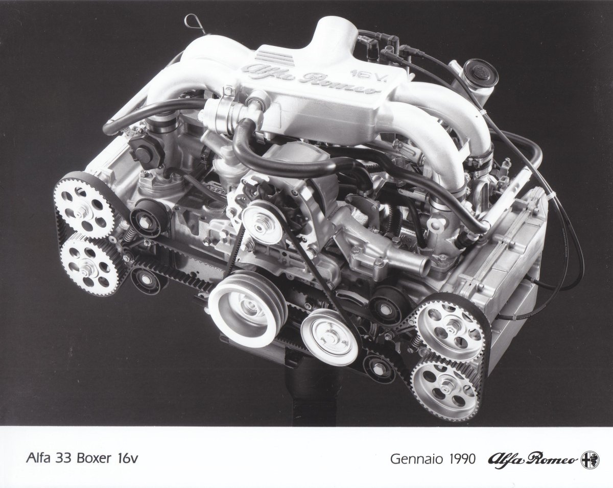 Alfa Romeo 33 мотор