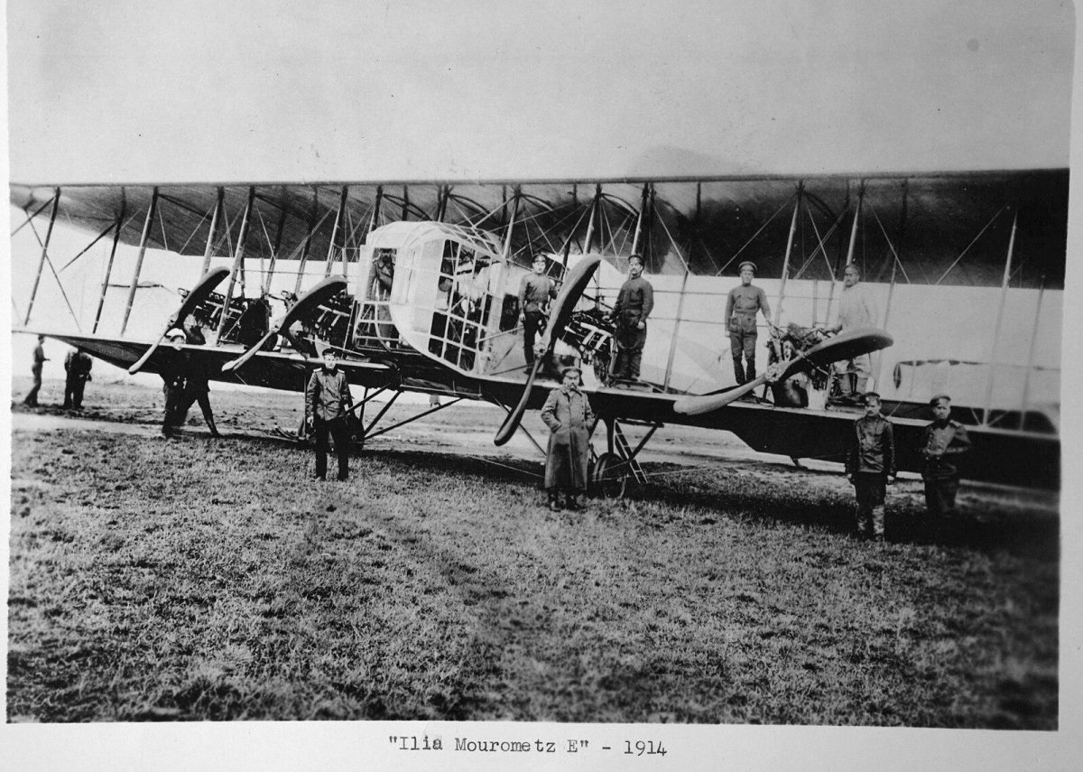 Самолет Илья Муромец Сикорского