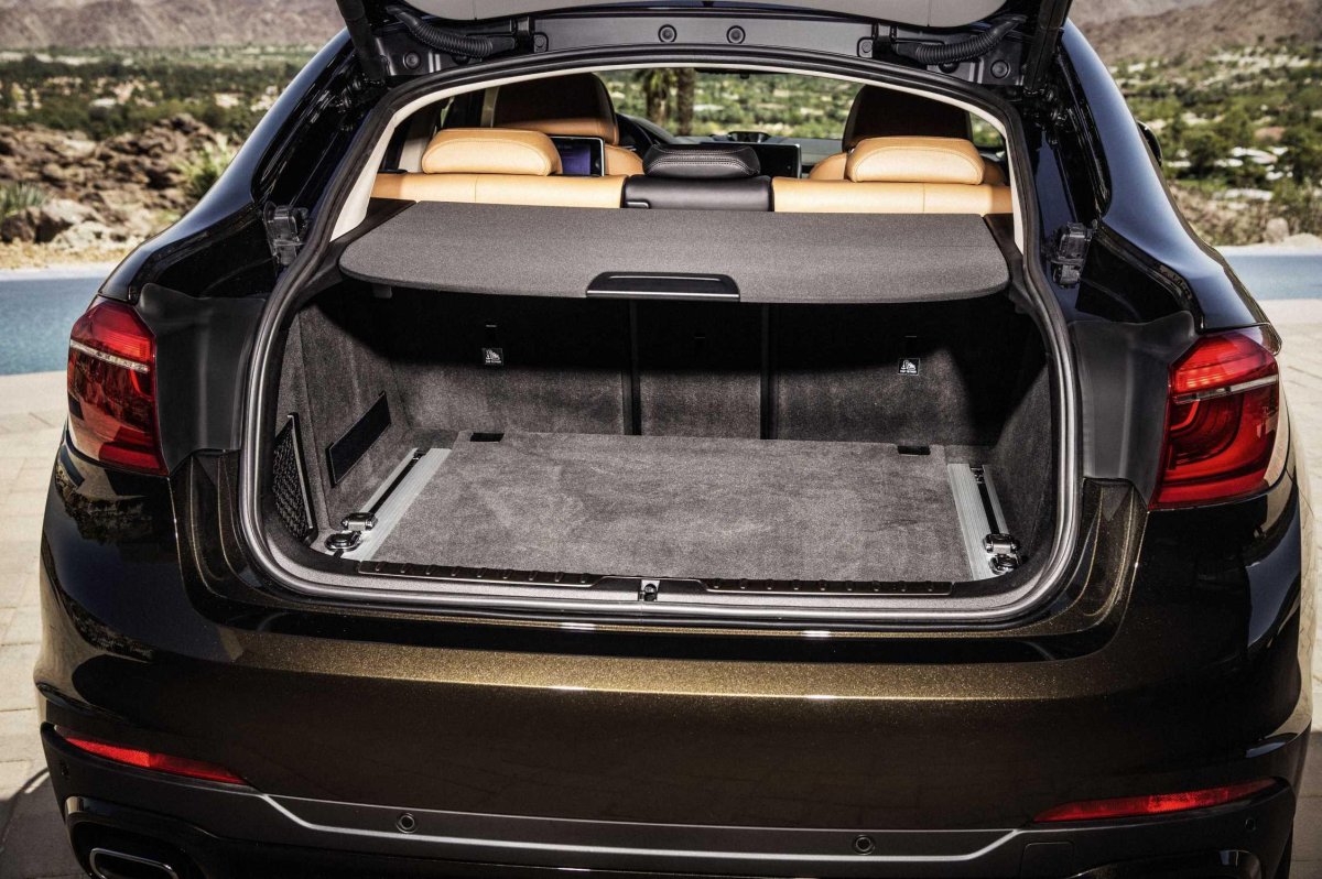 BMW x6 багажник