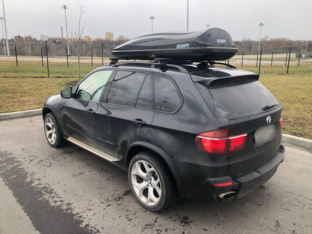 BMW x5 e70 багажник на крышу