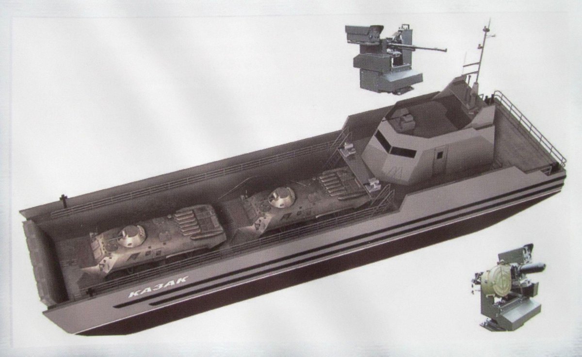 Десантные катера проекта 02320 «казак»