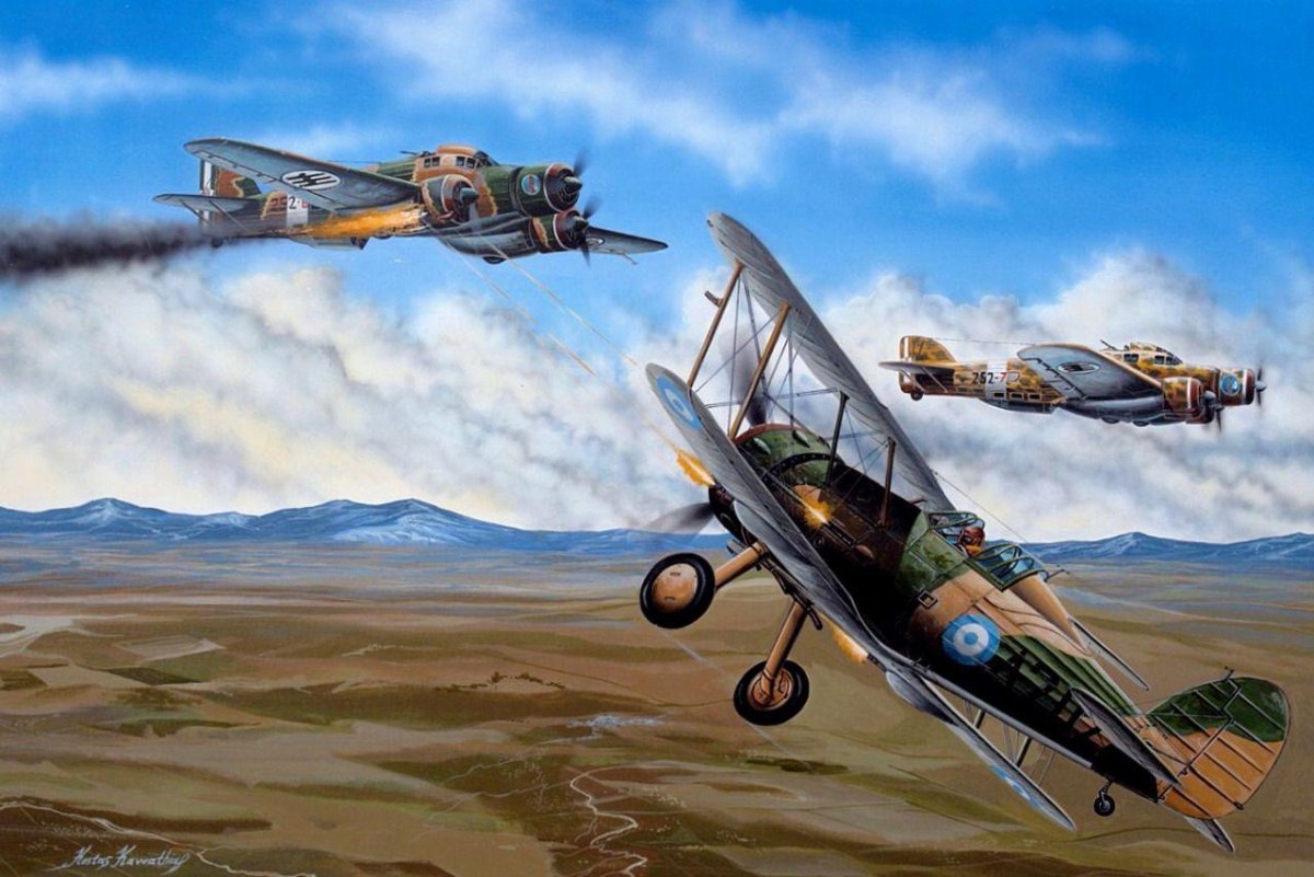 Истребитель Глостер Гладиатор