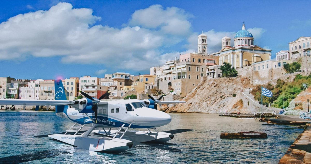 Греция самолет